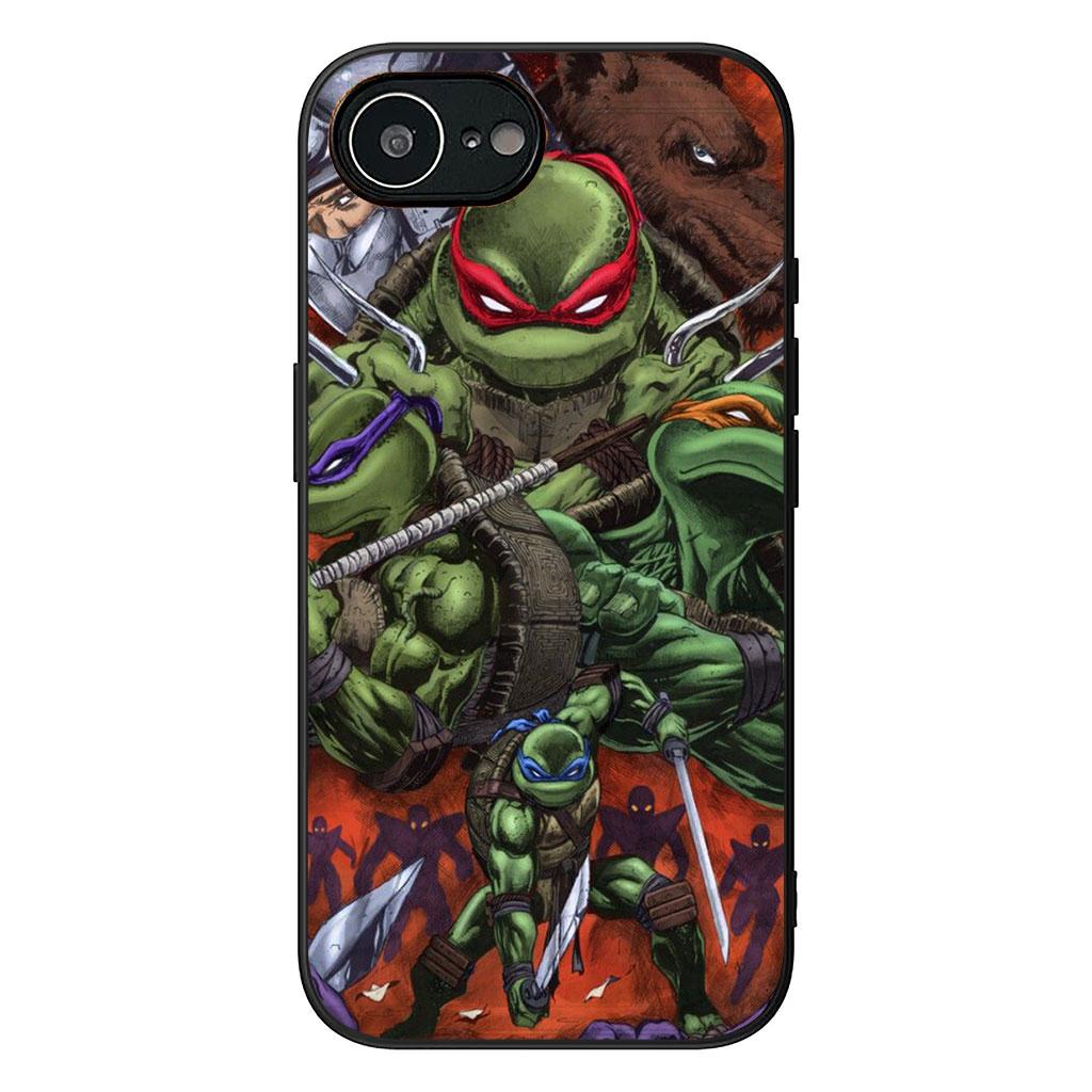 Cover for Samsung Galaxy A25 A37 A57 A12 A14 A31 A41 A50 A51 A70 A71 A72 A21S A04 M15 Note 20 9 8 10 Case Ninja Comics Turtles