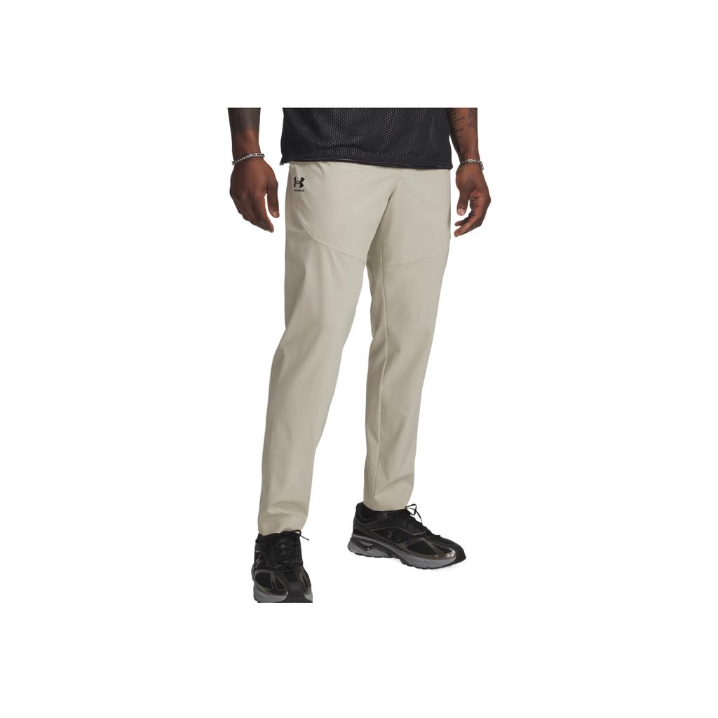 Under Armour Vibe Woven Series Simple Comfortable Solid Color Knitted Sports Pants Men Pants 1386556-289