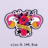 Girl Power Embroidery Patch Iron On Patches For Clothing Thermoadhesiv Patches On Clothes DIY Letters/Phrases Decorate Applique