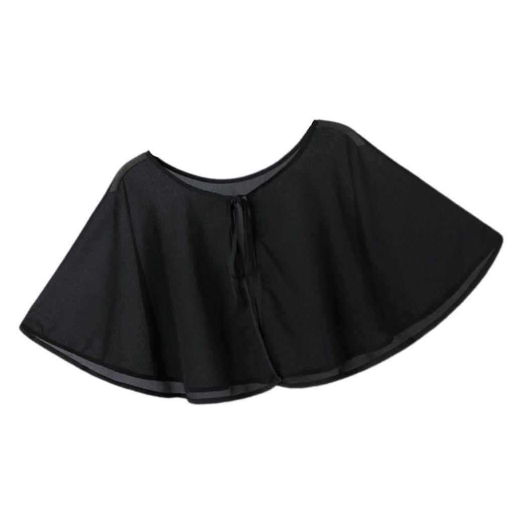 Soft Chiffon Sun Protection Wrap Lightweight Foldable Design For Sensitive Skin Summer Outfits