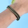 1Pcs Adjustable Braided Paracord Bracelet Premium Woven Hand Chain Fashion Jewelry for Women Birthday Valentine Mother