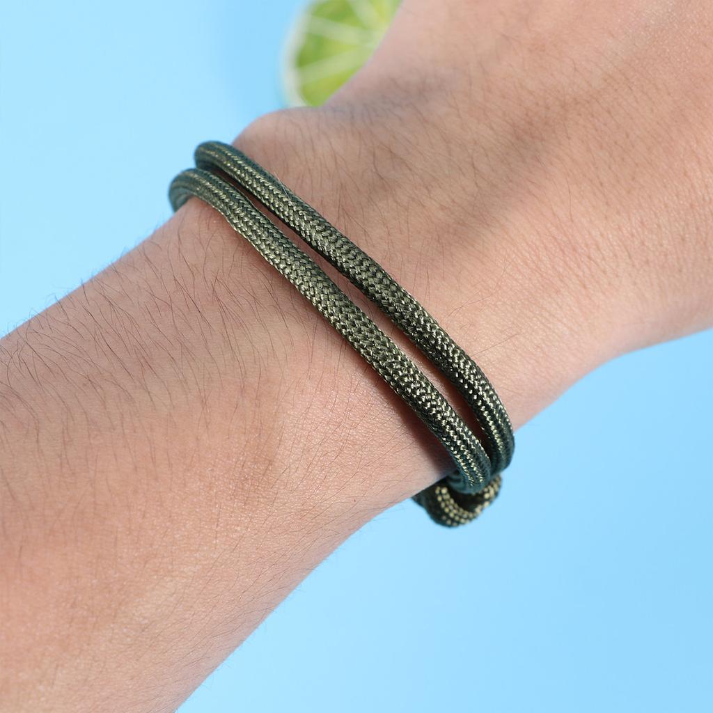 1Pcs Adjustable Braided Paracord Bracelet Premium Woven Hand Chain Fashion Jewelry for Women Birthday Valentine Mother