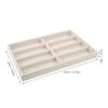 Sunglasses Organizer Tray Glasses Storage Case 13.78x9.45 Glasses Stand Holder Desk Jewelry Display Organizer for Travel Home