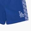 New MLB Los Angeles Dodgers MLB Checkerboard Casual Shorts Unisex Dark Blue 3ASPP0123-07BLD