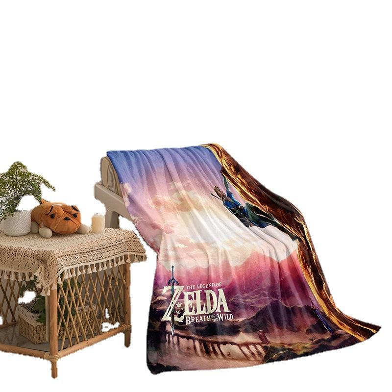 Cartoon Double-Sided Flannel 3D Digital Printing Blanket Blanket