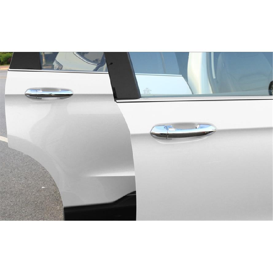 For Ford Edge 2015-20 ABS Bright Chrome Exterior Outside Door Handle Cover Trim