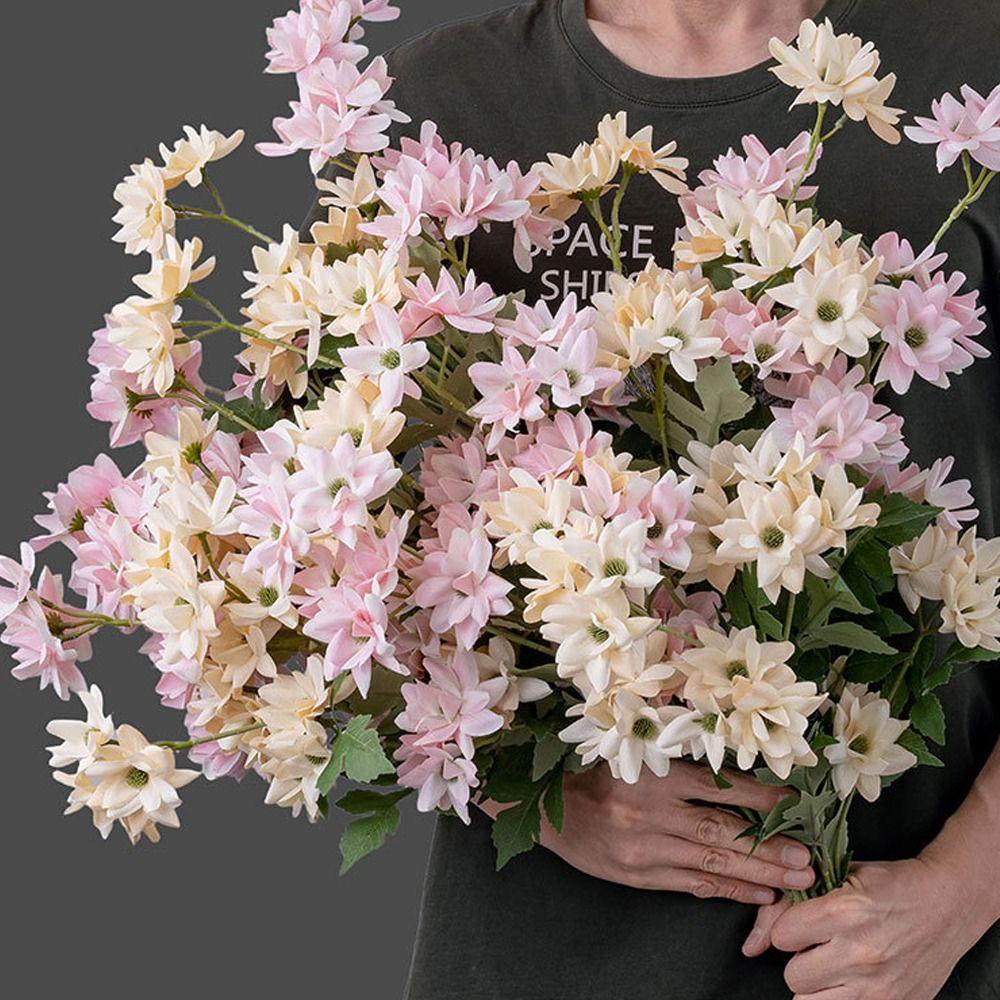 

Real Touch Artificial Jasmines Flower Elegant Fake Flower Hotel Restaurant Decor фіолетовий
