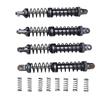 4pcs RC Car Shock Absorber Alloy 100mm Double Springs Shock Damper for 1 10 RC Crawler Off Road Car Ti Color