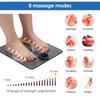 Foot Massage Mat EMS Foot Massager Pad 19 Modes 8 Gears Electric Foot Acupoint Massager Muscle Relieve Cushion Relief Pain Relax Feet