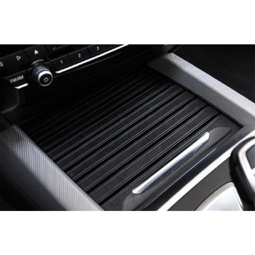 Center Console Cup Holder Tray Roller Blind Cover For BMW X5 F15 X6 F16 2014-18