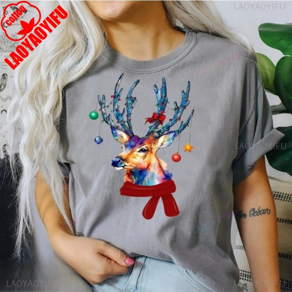 

SANTA Claus Merry Christmas TShirt Funny Santa Hat Smiling Retro Vintage Family Holiday Xmas Elf Costum Shirts for Women S