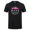 Maui and Sons Rosa Haj Grafisk T-shirt