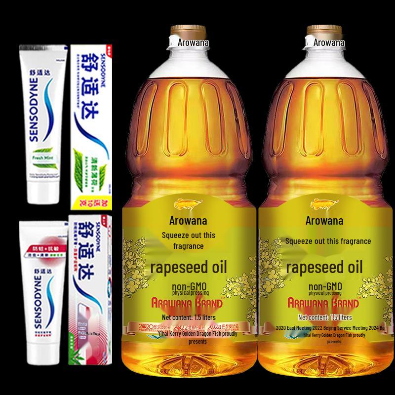Sensodyne Toothpaste & Rapeseed Oil Bundle