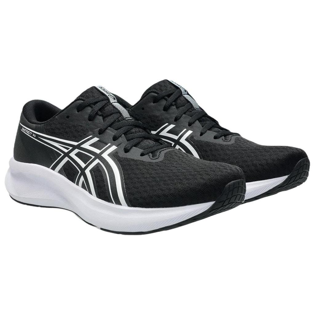 Asics Patriot 14 Comfortable Breathable Running Shoes Men Sneakers Black 1011C050-002