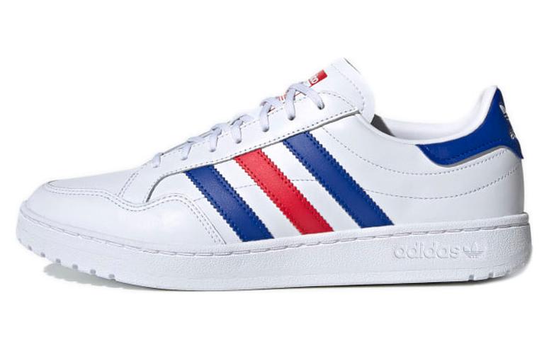 Adidas Team Court  White Royal Scarlet  FW5068 40