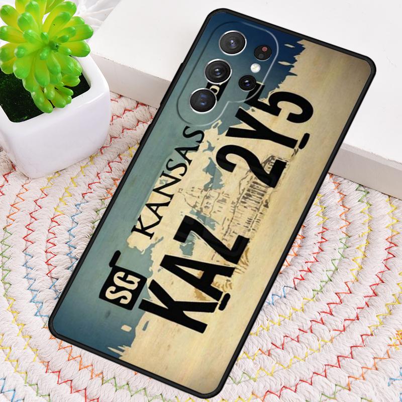 Supernatural License TPU Phone Case For Samsung Galaxy note 10 pro S26 S25 S24 S23 S22 Ultra Plus S21 FE S20 Shockproof Cover