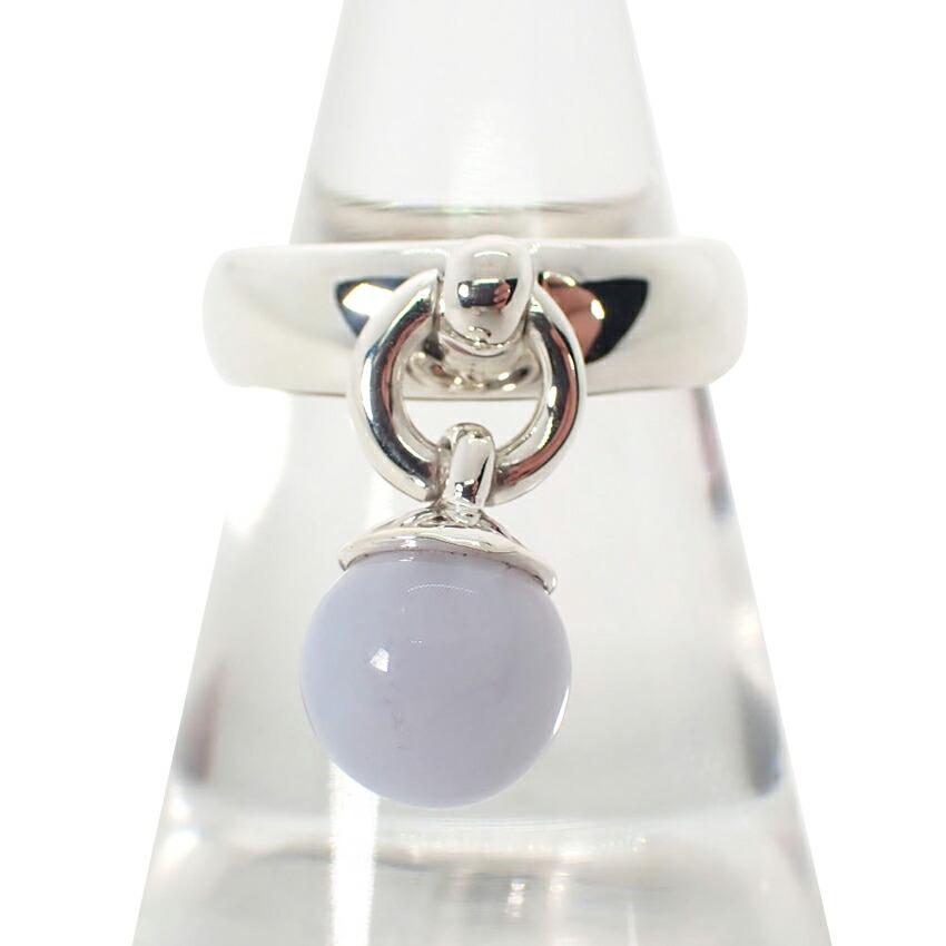

TIFFANY/Tiffany 925 Ball Dangle Agate Ring/Size 9/g529-84