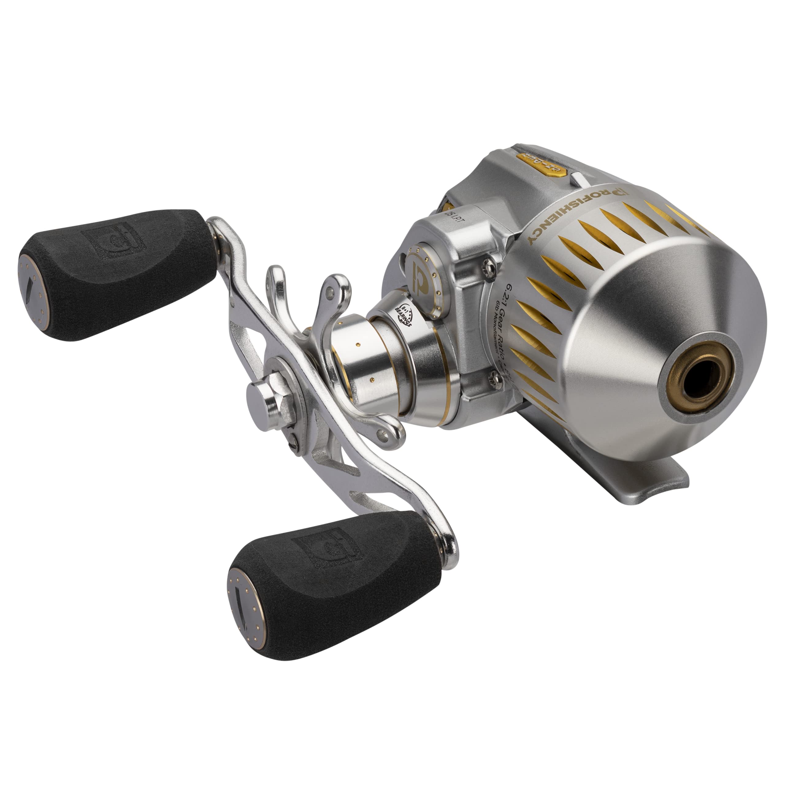 

Micro Sniper Spincast Reel - SilverGold (Clam Pack)