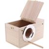 Parrot Security Lovebirds Finch Nesting House Bird Breeding Box Bird supplies Cage Nest