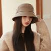 Hat Female Japanese Versatile Big Head Circumference Showing Face Small Bucket Hat Bucket Hat Tide