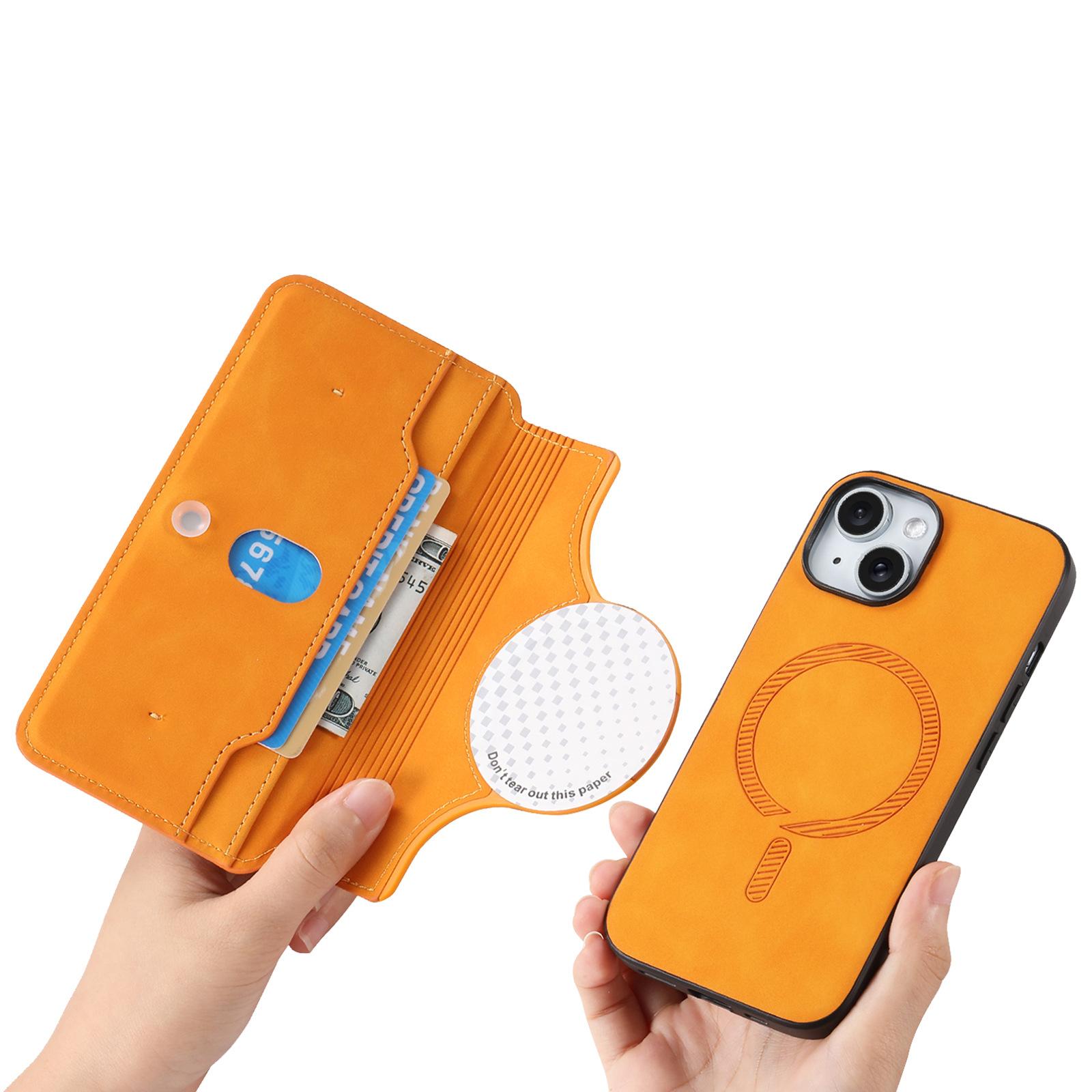 

Для Apple 16 Pro Чехол для мобильного телефона Magsafe Магнитный зажим для карт IPhone15 Pro Max Защитный чехол iPhone 7 Plus/8 Plus