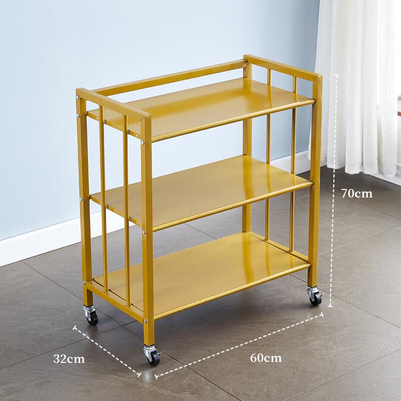 

Nordic Multi-Layer Kitchen Storage Rack with Wheels