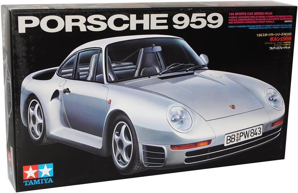 Tamiya Sports Car Series Porsche 959 Plastikmodell 24065 1/24 Nr.65