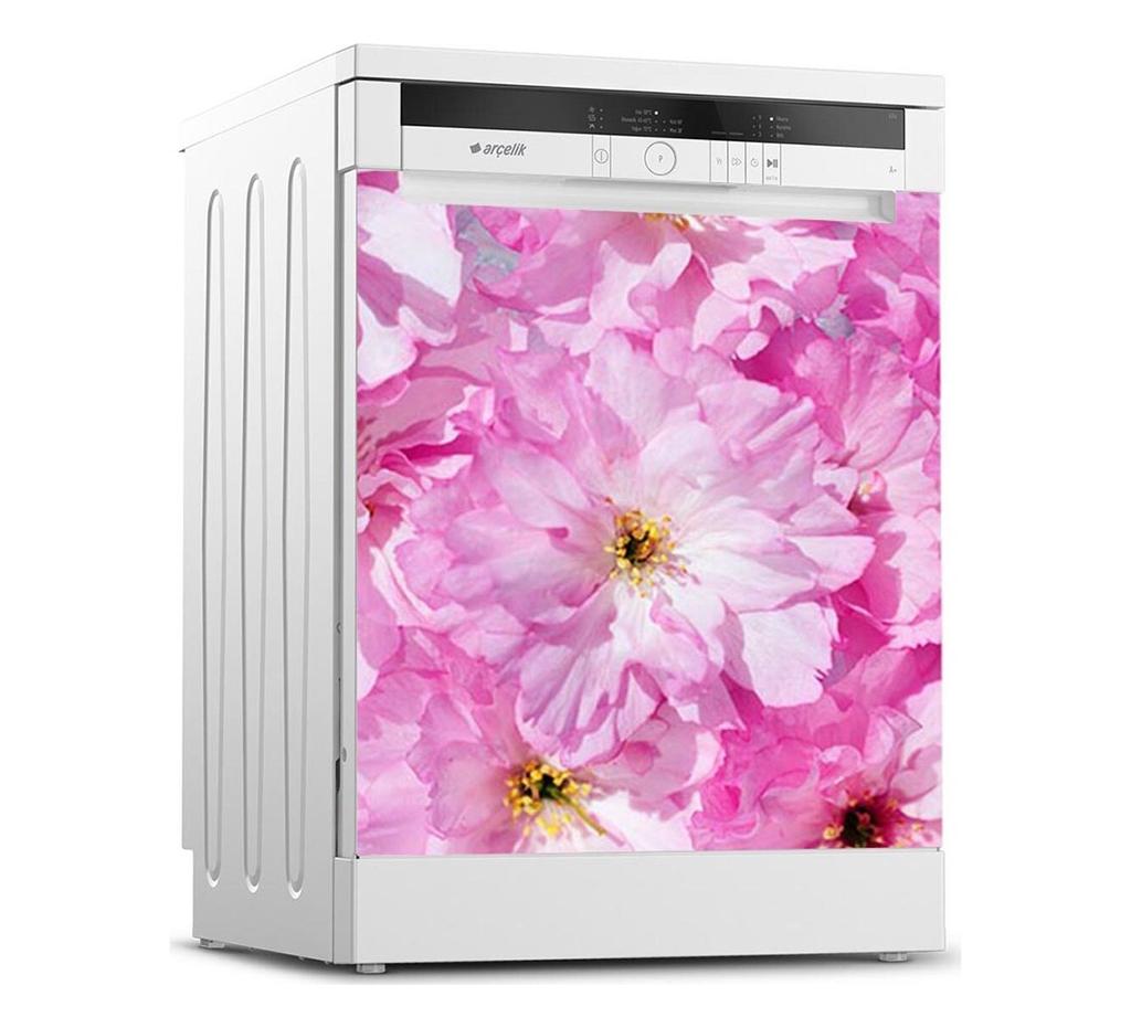 36 Style Dishwasher Decoration Sticker DIY Kitchen Wallpaper Peel and Stick Vinyl Wall Decal LandscapeFlower Mural For Home Decor