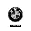For BMW E39 E46 E90 E91 F30 F31 G20 E39 E60 E61 F10 F11 G30 G31 G60 F01 Valve 45/74/82mm Car Front Hood Emblem Rear Trunk Badge SU5