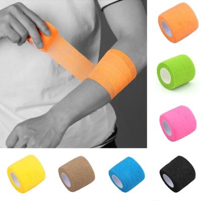 4.5m Atletik Sarma Bandı Kendinden Yapışkanlı Elastik Bandaj Elastoplast Spor Koruyucu Diz Parmak Ayak Bileği Omuz Dövme Aksesuarları