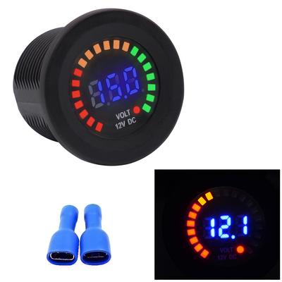 12V LED Digital Voltage Socket Meter Display Auto Car Motorcycle Panel Volt Meter