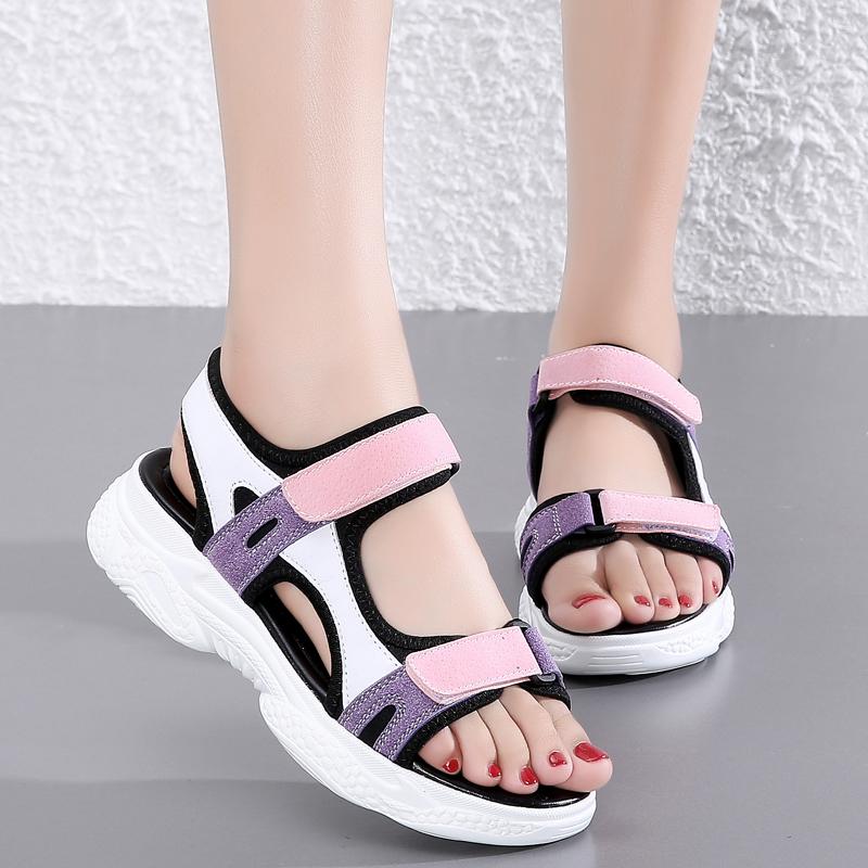 Sandali Sportivi Moda Traspiranti Comodi Estivi per Bambini Scarpe da Spiaggia Pantofole Scarpe da Donna Scarpe per Bambini