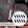 Wine Stopper And Pourer Alcohol Spouts Stopper 10pcs Set Wine Aerator For Wine Bottle No Drip Wine Pourer Accurate Pourer Wine