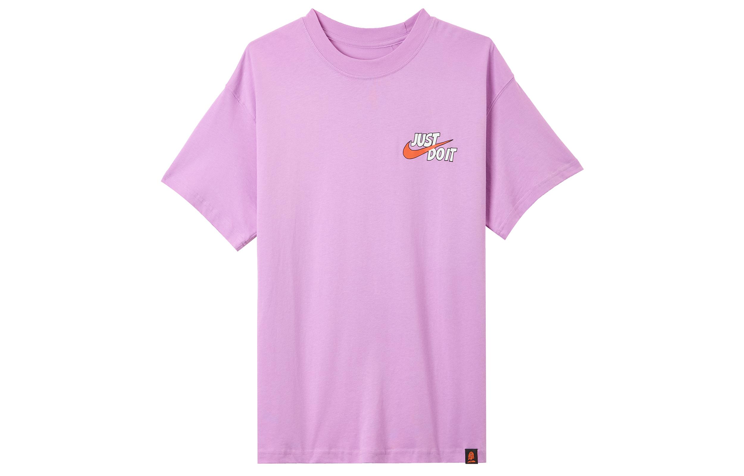 Nike Drop Shoulder Sleeve T-Shirt Men s Pink FJ2324-532 L