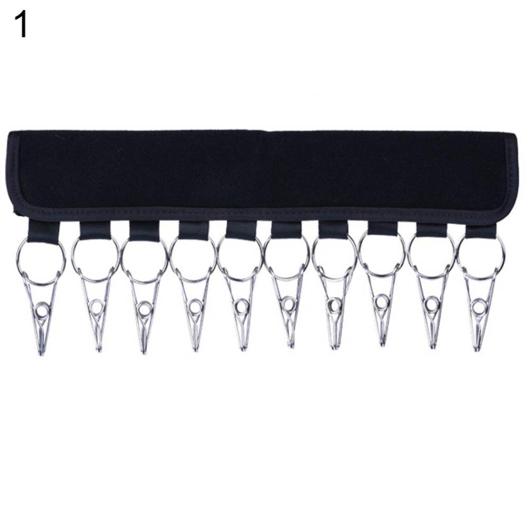 

Путешествия портативные бейсболки органайзер вешалка для шляп зажимы шкаф держатель для одежды