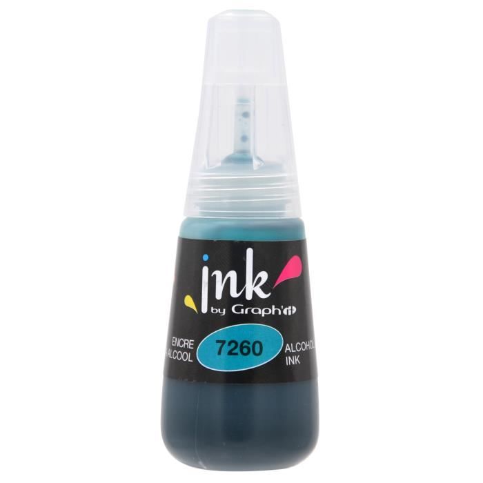 Encre pour marqueur - Graph'it - 7260 Indian Ocean - 25 ml - Opaque - Mixte