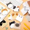 12pcs Cute Cat Sticky Notes, Creative Journal Convenience Stickers, Suitable For Notebook And All Kinds Of Note Taking Occasions