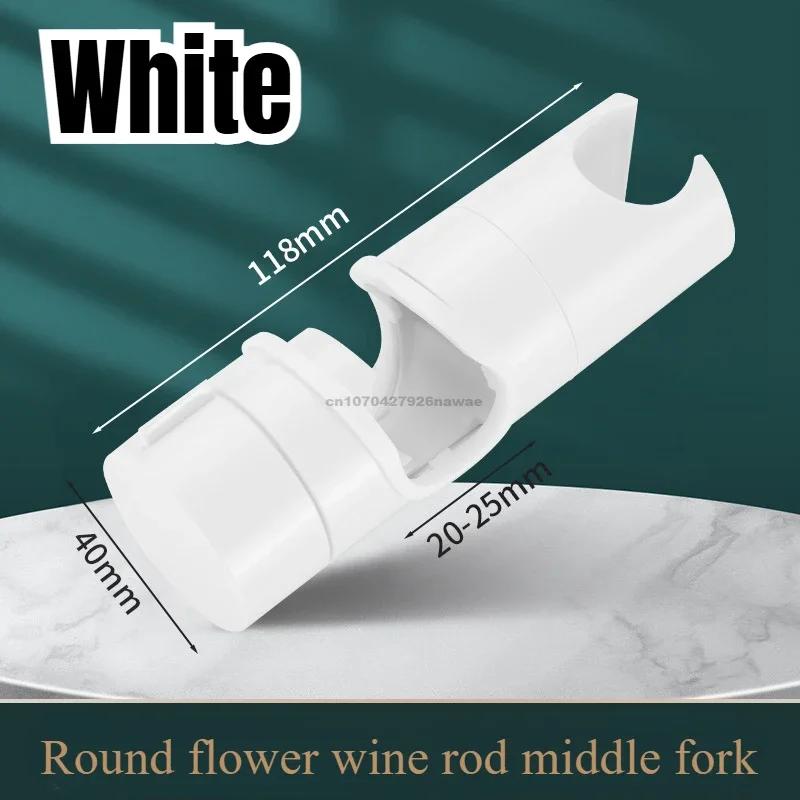 1Pc Universal Shower Head Holder Adjustable Strong Adhesive ABS Shower Brackets Suction Cup Wall Mount Waterproof Shower Base