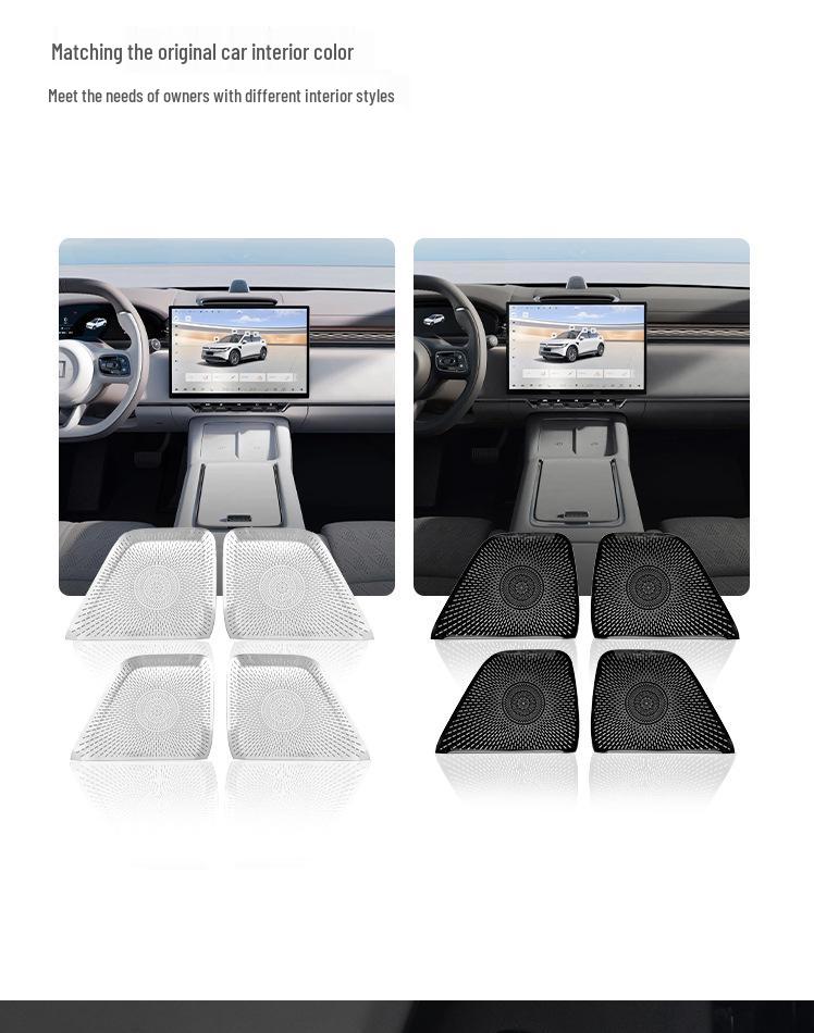 Zeekr 7X Auto Tür Tieftöner Lautsprecher Gitter Schutz & Dekorationsabdeckung