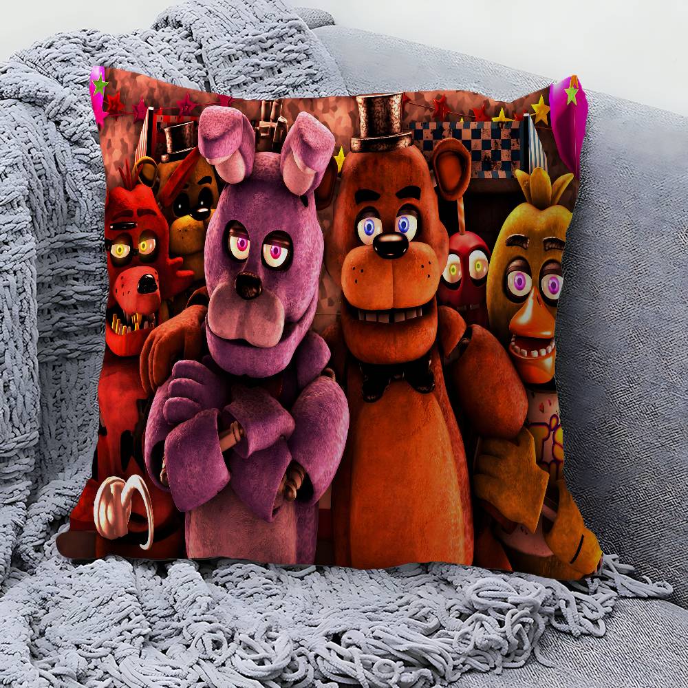 Cute F-FNAF Maple Design Cushion Cover Happy Autumn Harvest decor Holiday Decorati Pillow Cover