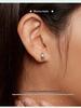 Avle Daily Versatile Moon S925 Sterling Silver Earrings for Women - Hot Sale
