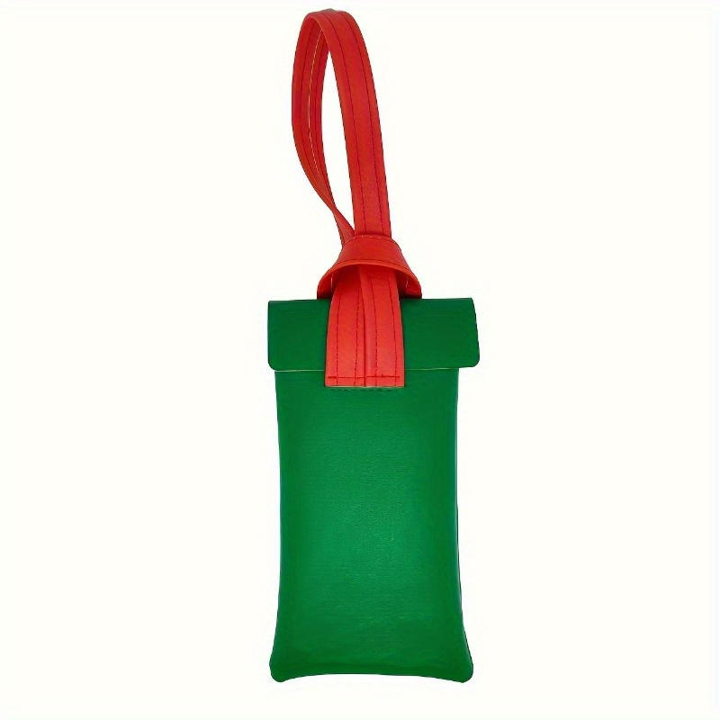 PVC Leather Sunglasses Letters Travel Portable Hanging Glasses Pouch Personalized Fashion Cosmetic Bags Glasses accessories