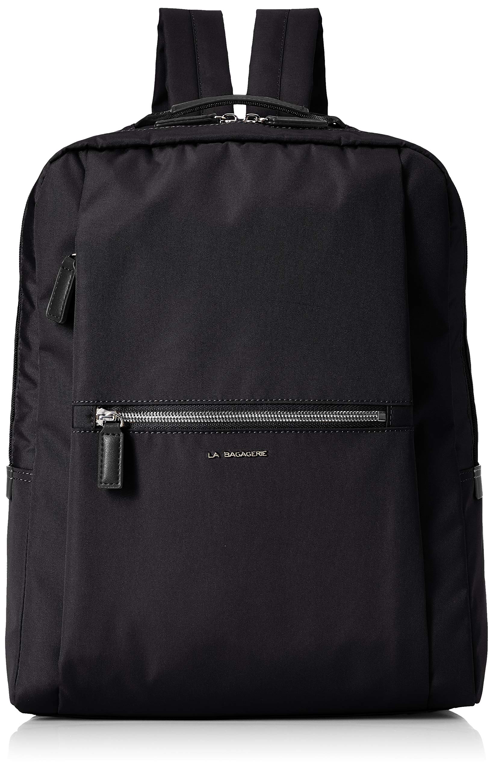 

Labagagery Cordura x Переработанная кожа Квадратный рюкзак B01-03-01 Черный