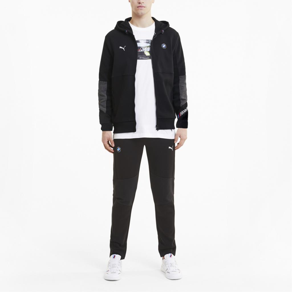Puma X BMW Motorsport Color Block Zip-Up Hoodie Men Jackets 598001-01