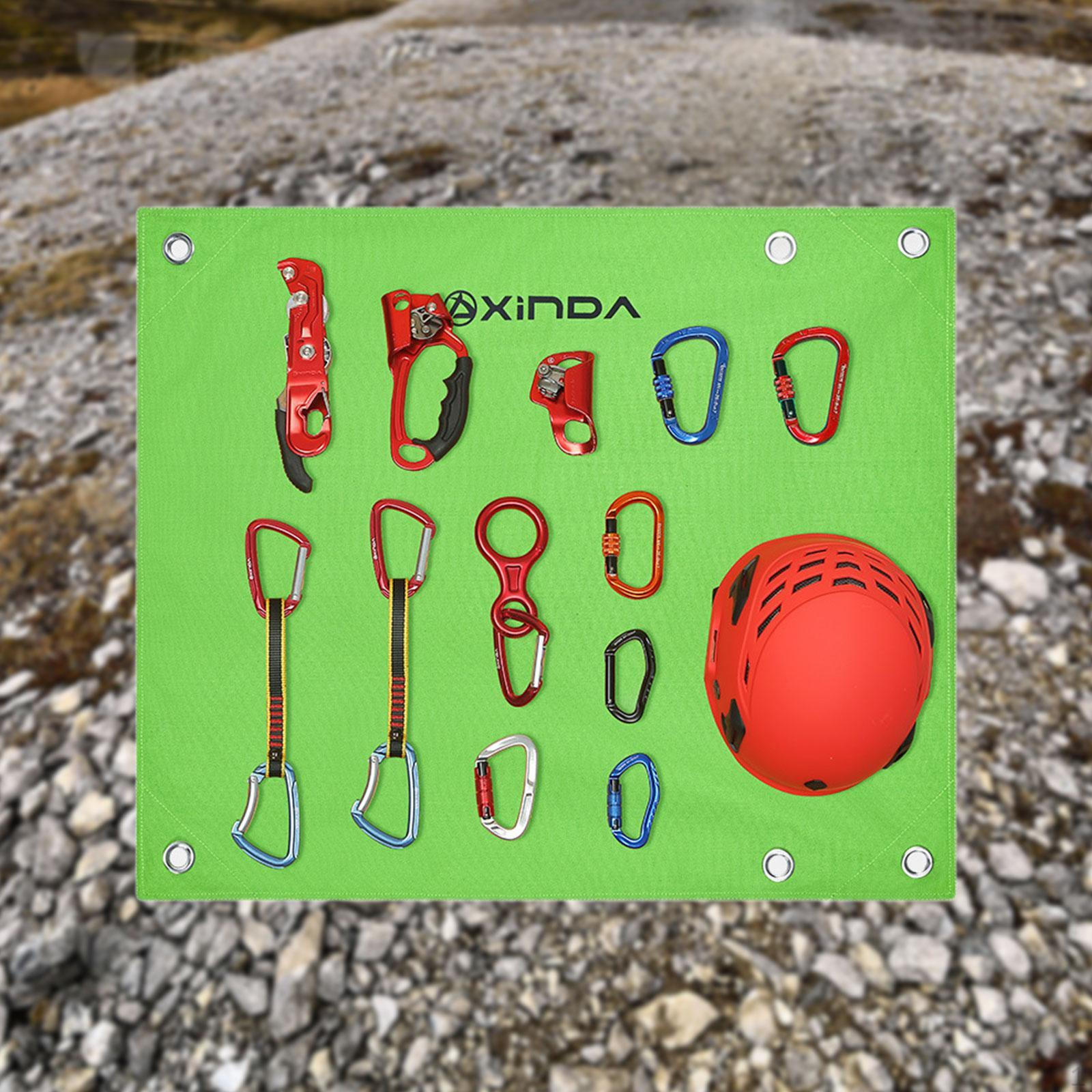 

Защитная накладка для альпинистской веревки, защита анкера для наружного дюльфера, альпинизма, спуска 69cmx83cm