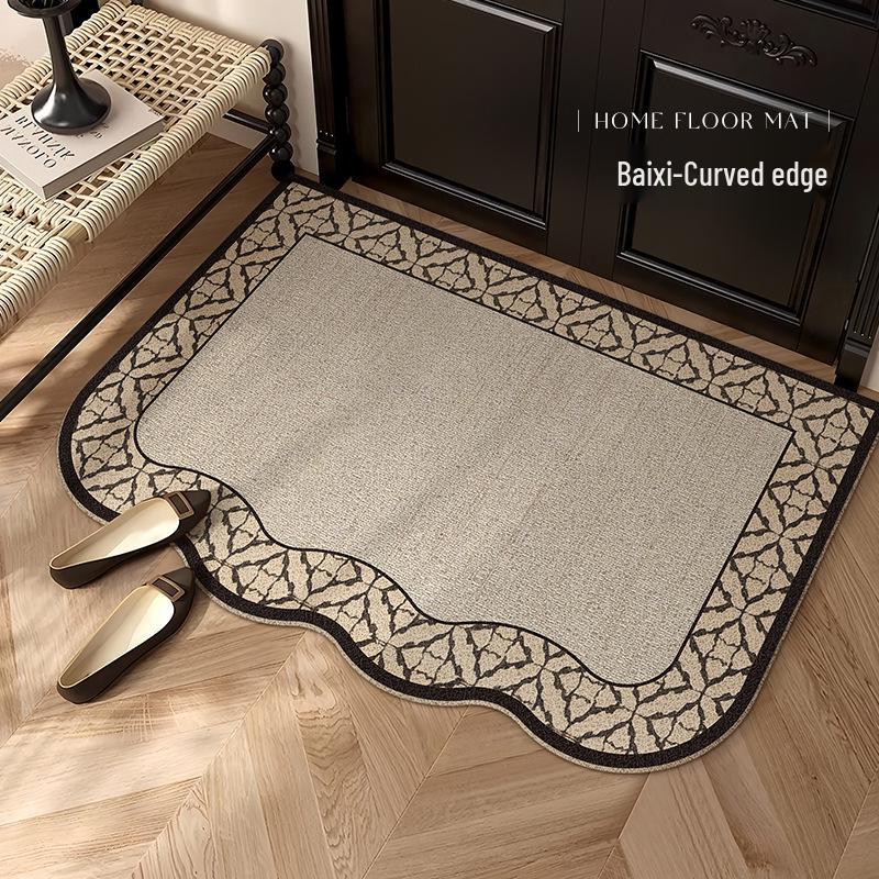French Silk Coil Non-Slip Entrance Mat