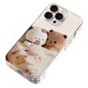 Cute bear for iphone17promax mobile phone case apple 16/14pro Japan and Korea 13/12/15/11x