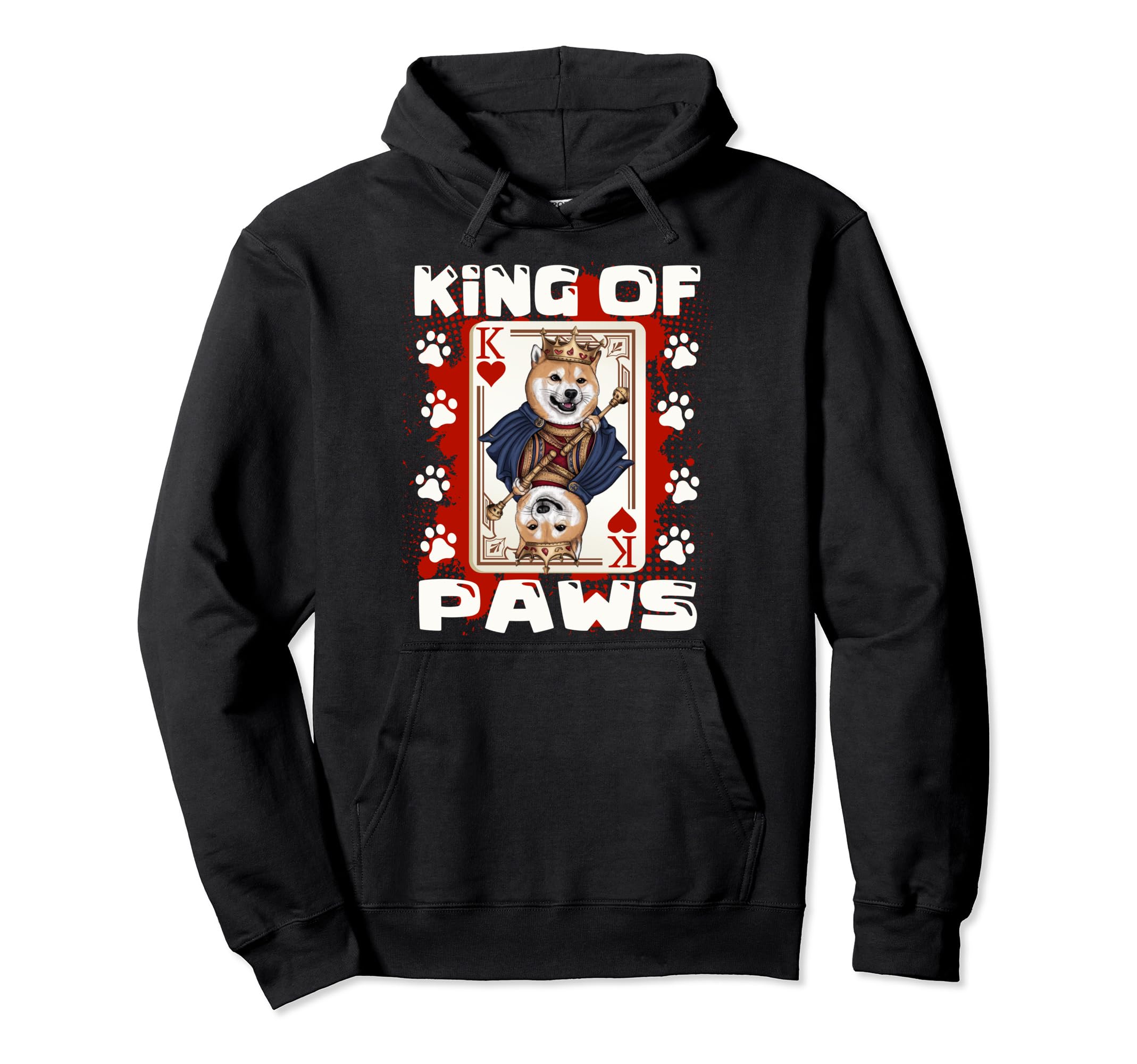 

Сиба-ину Paw King King of Hearts Сиба-ину Парка и чёрный