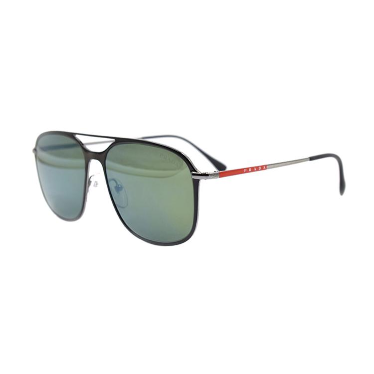 

Prada Board Member Business Travel Pilot Style Sunglasses Men sunglasses SPS53T-1AB-213-56 Basic Packaging-Eyeglass Case+Box