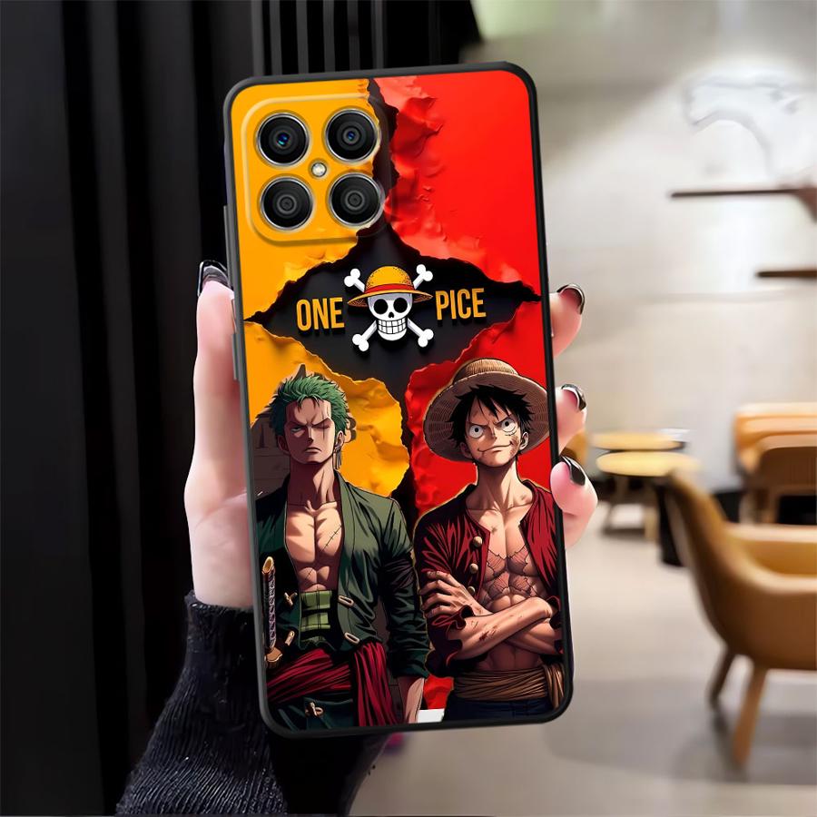 Case for Honor 8X X6 90 X9a Magic5Lite X8 X5b 70 X7 200 400 Lite Funda Phone Cover One Piece Fashion Luffy Zoro